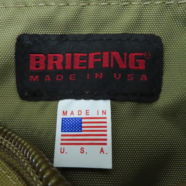 実際に弊社で買取させて頂いたBRIEFING/ブリーフィング PG RAMBLER ボディバッグ BRM203L06の画像 4枚目