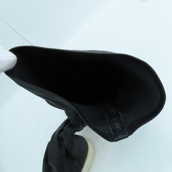 実際に弊社で買取させて頂いたRICK OWENS/リックオウエンス STOCKING SNEAKER/ストッキングスニーカー ソックススニーカー/38の画像 4枚目