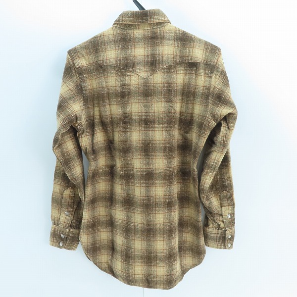 実際に弊社で買取させて頂いたPENDLETON/ペンドルトン ウール チェックシャツ/Mの画像 1枚目