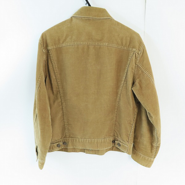 実際に弊社で買取させて頂いたLEVIS/リーバイス スモールe コーデュロイジャケット 1970年代 70505-1523/38の画像 1枚目