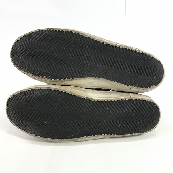 実際に弊社で買取させて頂いたGOLDEN GOOSE/ゴールデングース SLIDE/スライド サイドジップ シューズ/43の画像 2枚目