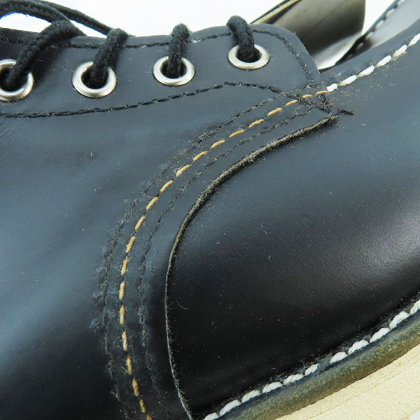 実際に弊社で買取させて頂いたRED WING/レッドウィング モックブーツ/アイリッシュセッター ブラック 08130-2/7.5の画像 7枚目