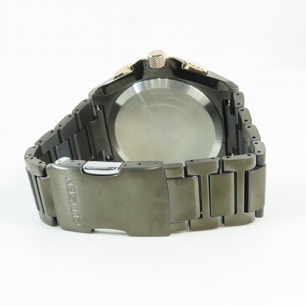 実際に弊社で買取させて頂いた【保証期間内】CITIZEN/シチズン Pro MASTER/プロマスター SKYシリーズ エコドライブ 腕時計 JY8146-54Eの画像 3枚目