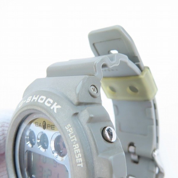 実際に弊社で買取させて頂いたG-SHOCK×A BATHING APE/Gショック×アベイシングエイプ 15AW 三つ目/DW-6900FSの画像 5枚目