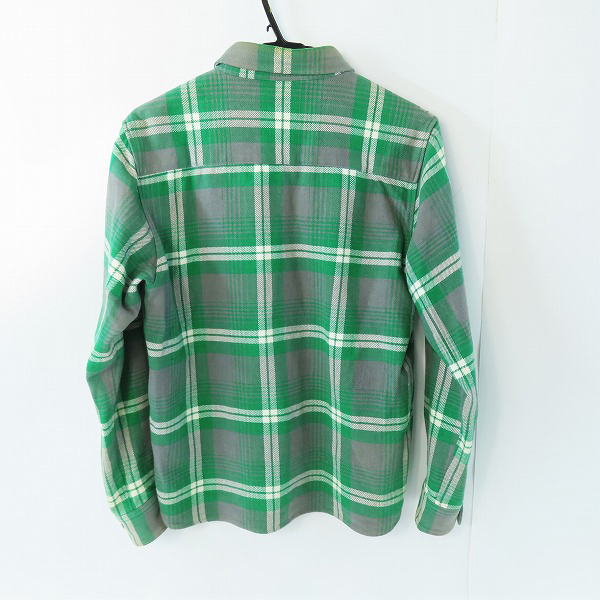実際に弊社で買取させて頂いたRADIALL/ラディアル CONVOY&FUNK パッチ 長袖 チェックシャツ/Mの画像 1枚目