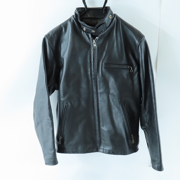 実際に弊社で買取させて頂いたSchott/ショット Lot.641 シングルライダースジャケット/38
