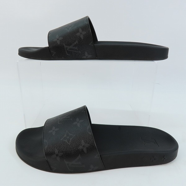 実際に弊社で買取させて頂いたLOUIS VUITTON/ルイヴィトン モノグラム エクリプス ウォーターフロントライン ミュール シャワーサンダル 8の画像 3枚目