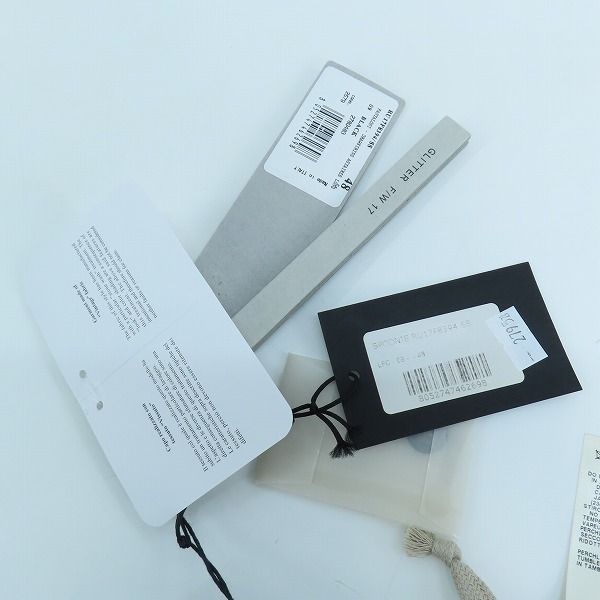 実際に弊社で買取させて頂いたRick Owens/リックオウエンス 17FW DRAWSTRING ASTAIRES LONG RU17F8394/SS 48の画像 6枚目