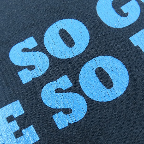 実際に弊社で買取させて頂いたBADLANDS/バッドランズ 80s ヴィンテージ Tシャツ/バンT/Lの画像 7枚目