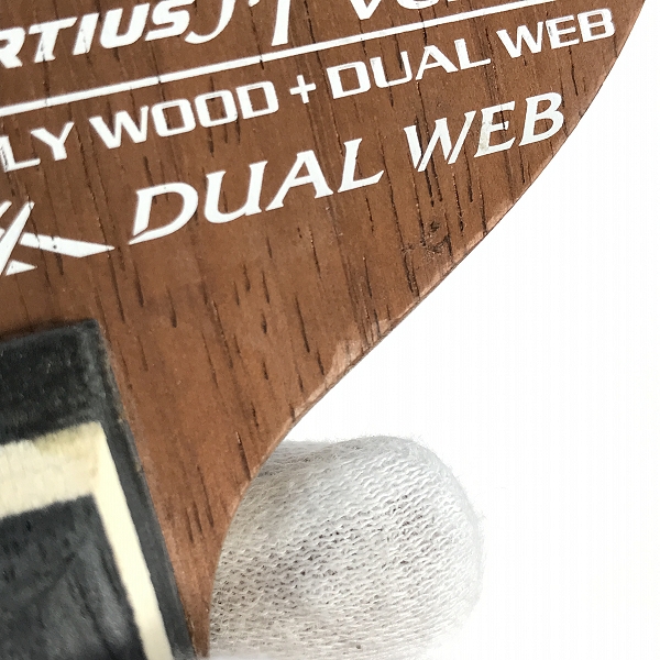 実際に弊社で買取させて頂いたMIZUNO/ミズノ FORTIUS FT DUAL WEB/フォルティウス デュアルウェブ 卓球ラケット シェークハンドの画像 6枚目