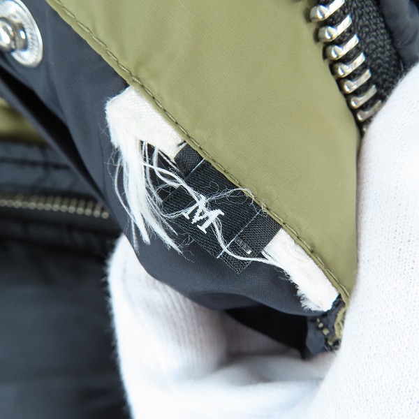 実際に弊社で買取させて頂いたDIESEL/ディーゼル 中綿 ジップアップ ジャケット/Mの画像 3枚目