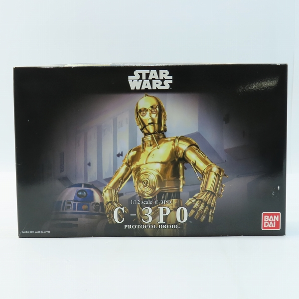 実際に弊社で買取させて頂いた【未組立】BANDAI/バンダイ STAR WARS/スターウォーズ 1/12 C-3PO プラモデル