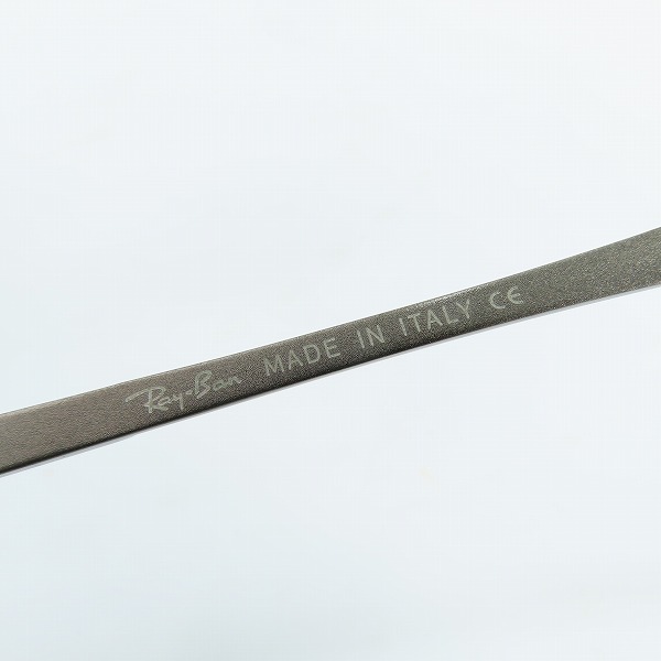 実際に弊社で買取させて頂いたRay-Ban/レイバン サイドウォークメタル アビエーター 偏光 サングラス/アイウェア RB3043の画像 5枚目