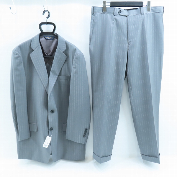 実際に弊社で買取させて頂いた【未使用】Brooks brothers/ブルックスブラザーズ REGENT FIT/テーラードジャケット/パンツ セットアップ グレー/44REG/38W