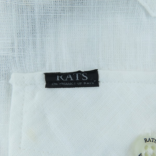 実際に弊社で買取させて頂いたRATS/ラッツ スタンドカラー ウエスタンシャツ 22’RS-0507/Lの画像 3枚目