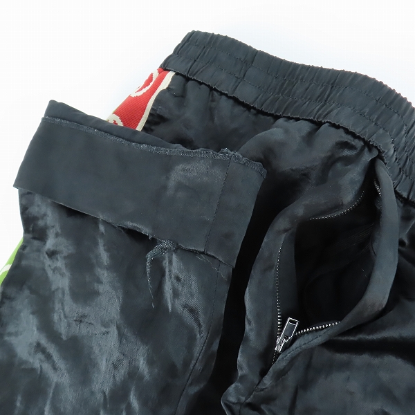 実際に弊社で買取させて頂いた【JPタグ】GUCCI/グッチ サイドロゴパンツ/GG/シェリーライン 619070/46の画像 7枚目