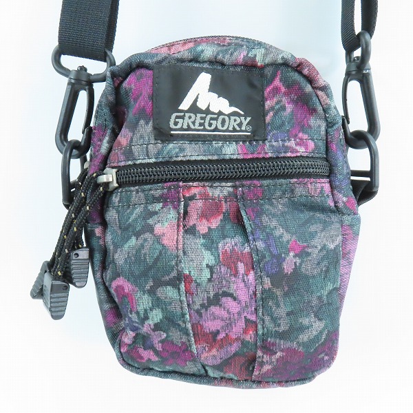実際に弊社で買取させて頂いたGREGORY/グレゴリー QUICK POCKET/クイックポケット ショルダーバッグ/ポーチ 花柄/S