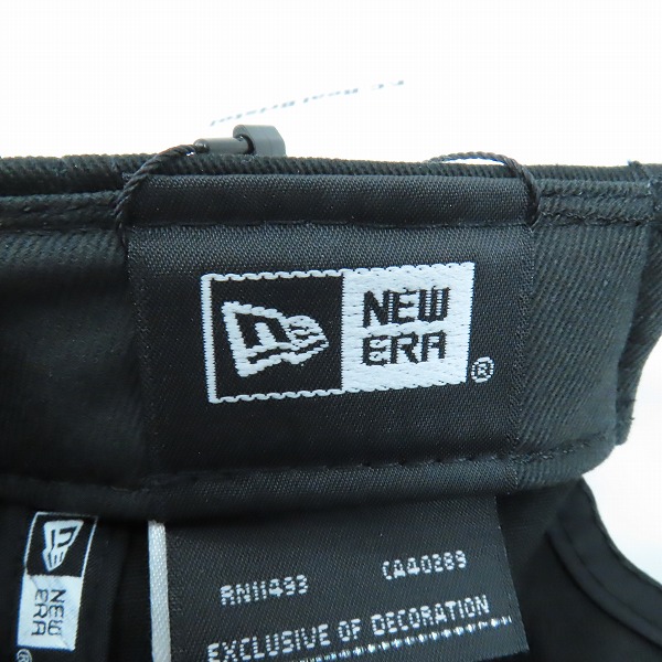 実際に弊社で買取させて頂いた【未使用】F.C.R.B.×New Era/エフシーアールビー×ニューエラ ロゴ刺繡 帽子/キャップ FCRB-232094-Bの画像 6枚目