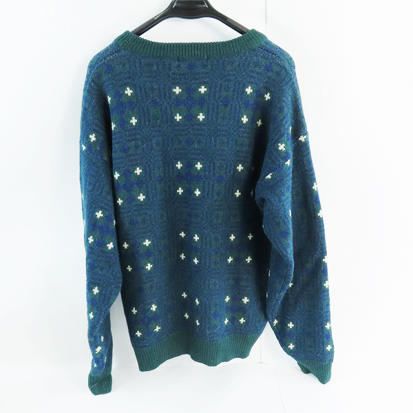 実際に弊社で買取させて頂いたChristian Dior monsieur/クリスチャンディオール 総柄ニット Lの画像 1枚目