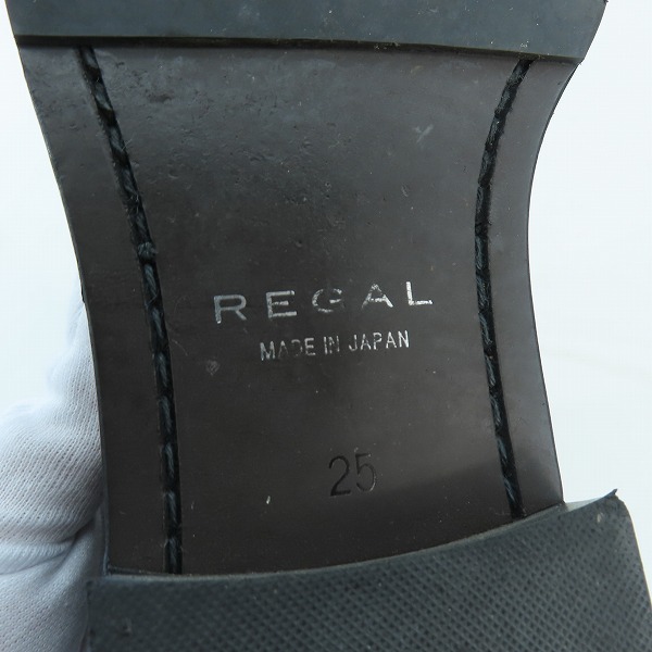 実際に弊社で買取させて頂いたREGAL/リーガル ダブルモンクストラップシューズ/144S/25の画像 5枚目
