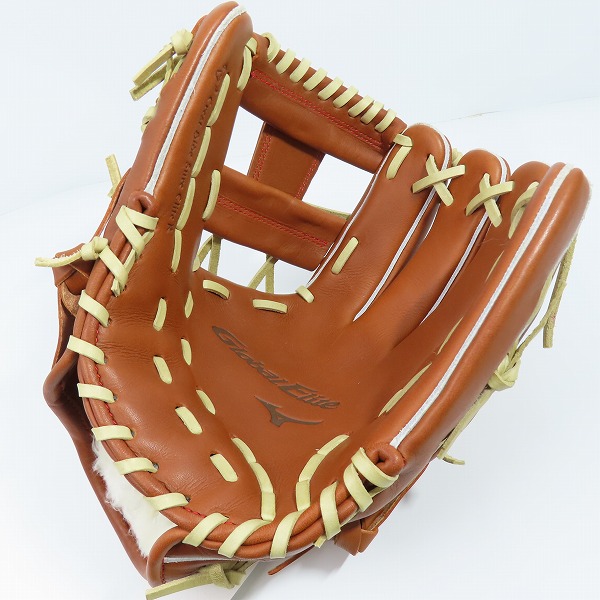 実際に弊社で買取させて頂いた【未使用】MIZUNO/ミズノ Global Elite/グローバルエリート NEO MZ GEインフィNBR6L 少年軟式グローブ 内野手 右投用の画像 2枚目
