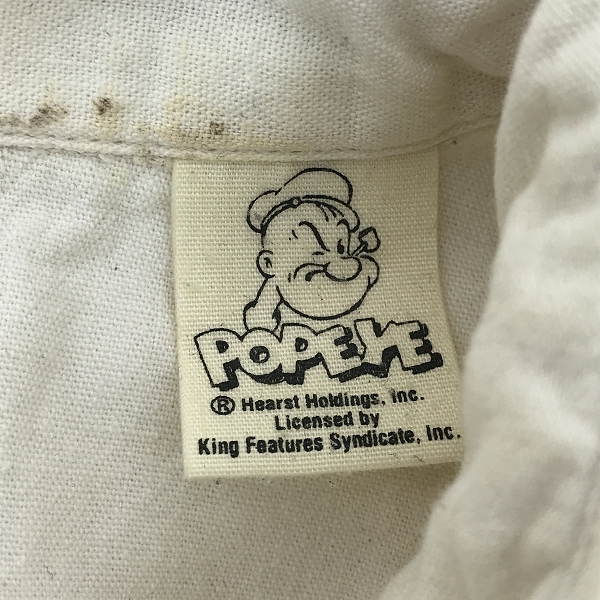 実際に弊社で買取させて頂いたBUZZ RICKSON'S×POPEYE/バズリクソンズ×ポパイ U.S.N. 半袖 シャツ/15-15 1/2の画像 3枚目