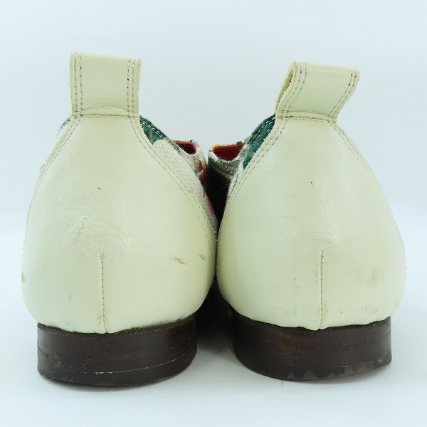 実際に弊社で買取させて頂いたNO ID./ノーアイディー 花柄フラワーシューズ/42の画像 1枚目