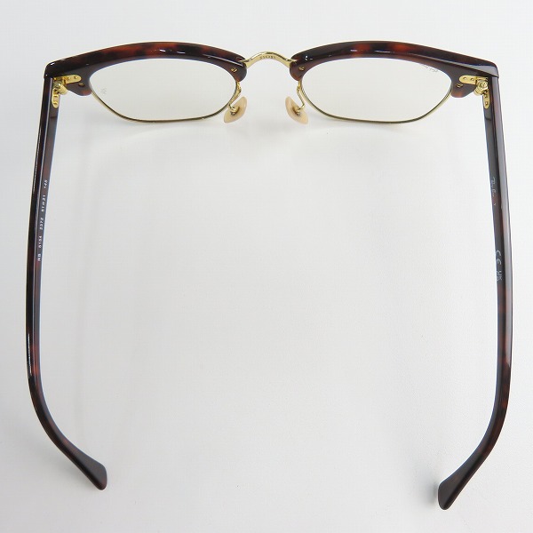 実際に弊社で買取させて頂いたRay-Ban/レイバン CLUBMASTER/クラブマスター 眼鏡/メガネフレーム アイウェア RB5154 2372の画像 2枚目