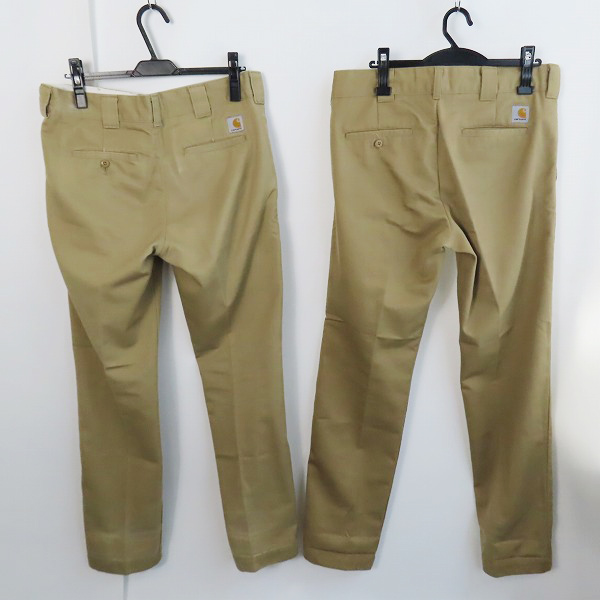 実際に弊社で買取させて頂いたCarhartt/カーハート MASTER PANT チノパン/ワークパンツ/2点セットの画像 1枚目