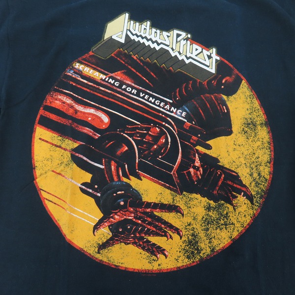 実際に弊社で買取させて頂いたJudas Priest/ジューダス・プリースト Screaming for Vengeance バンドTシャツ Mの画像 5枚目