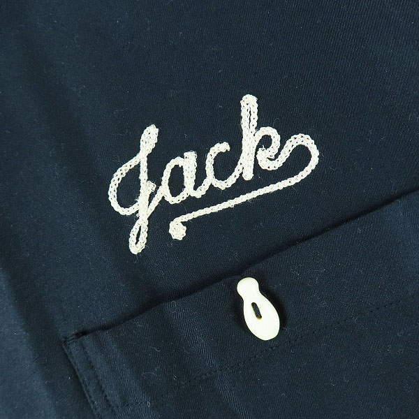 実際に弊社で買取させて頂いたSTYLE EYES SUGAR CANE/スタイルアイズシュガーケーン 半袖 ボーリングシャツ SE31745/Mの画像 4枚目