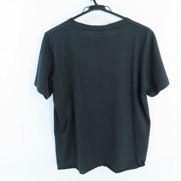 実際に弊社で買取させて頂いた【JPタグ】Saint laurent paris/サンローランパリ ミニロゴ 半袖 Tシャツ/カットソー ブラック/黒 464572 YB2DQ/Lの画像 1枚目