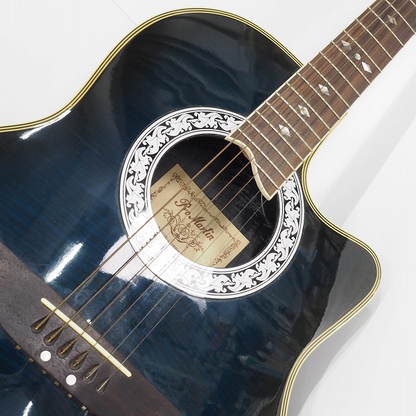 実際に弊社で買取させて頂いた★【難有り】Pro Martin/プロマーティン EA350BLS エレアコ/アコースティックギター/アコギ ソフトケース付 の画像 5枚目