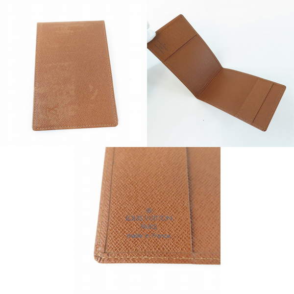 実際に弊社で買取させて頂いたLOUIS VUITTON/ルイ ヴィトン モノグラム ポルトトレゾール エテュイ パピエ 三つ折り財布 M61202の画像 9枚目