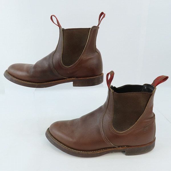 実際に弊社で買取させて頂いたRED WING/レッドウイング CHELSEA RANCHER/チェルシー ランチャー サイドゴアブーツ 8192/9.5の画像 3枚目