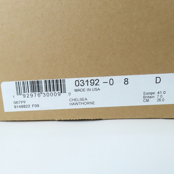 実際に弊社で買取させて頂いたRED WING/レッドウィング CLASSIC CHELSEA/クラシック チェルシー ミュールスキナー 3192 8Dの画像 8枚目