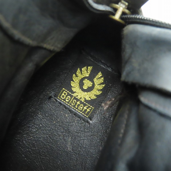実際に弊社で買取させて頂いたBelstaff/ベルスタッフロードマスター ライダーブーツ /41の画像 4枚目