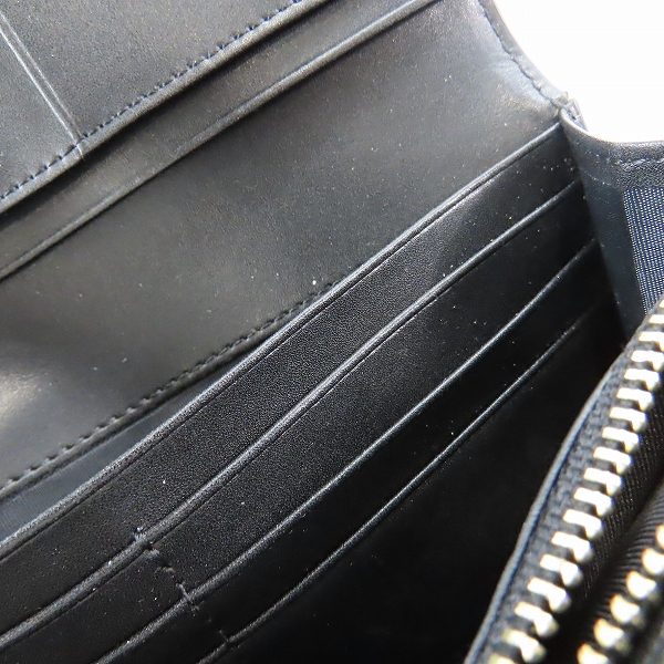 実際に弊社で買取させて頂いたPaul Smith/ポールスミス マーケトリーストライプラビット 二つ折り 長財布/ウォレットの画像 8枚目