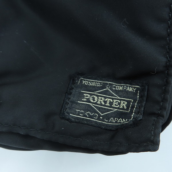 実際に弊社で買取させて頂いたPORTER/ポーター TANKER/タンカー ショルダーバッグ ブラックの画像 5枚目