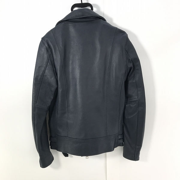 実際に弊社で買取させて頂いた【難有】BUFFALO BOBS/バッファローボブス PUREGOLD ダブル ライダース ジャケット MFP5434/1の画像 1枚目