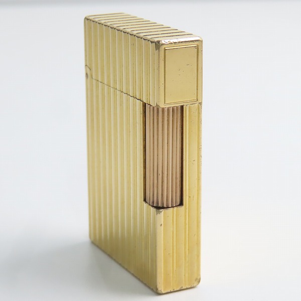 実際に弊社で買取させて頂いたS.T.Dupont/エステーデュポン GATSBY/ギャッツビー ガスライター ゴールドの画像 3枚目