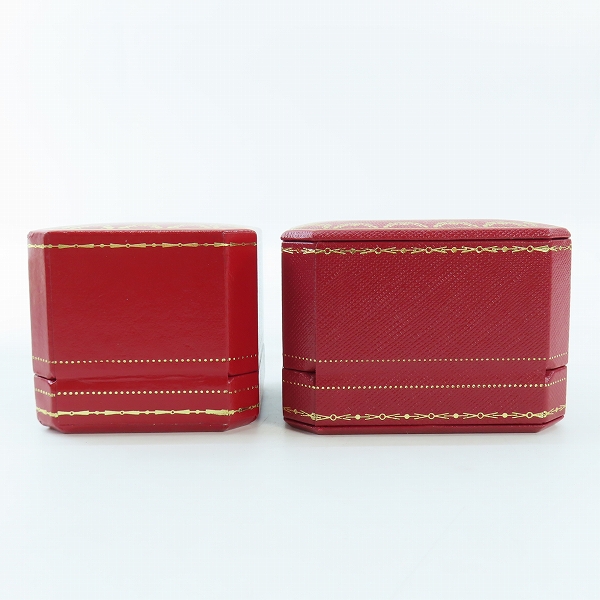 実際に弊社で買取させて頂いたCartier/カルティエ ジュエリーケース/空箱/ 2点セットの画像 2枚目