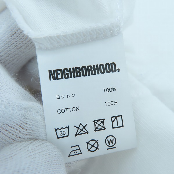 実際に弊社で買取させて頂いたNEIGHBORHOOD/ネイバーフッド ロゴプリント 半袖 Tシャツ/Lの画像 3枚目