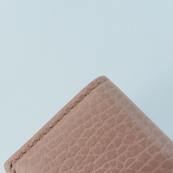 実際に弊社で買取させて頂いたGUCCI/グッチ GGマーモント レザー 6連 キーケース 456118の画像 6枚目