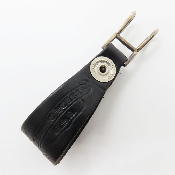 実際に弊社で買取させて頂いたCHROME HEARTS/クロムハーツ Wベルトループ クロスボタンの画像 1枚目