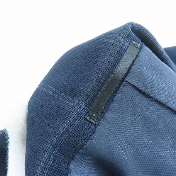 実際に弊社で買取させて頂いたEDIFICE/エディフィス チェック テーラードジャケット/44の画像 5枚目