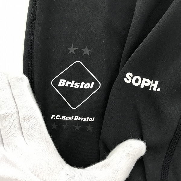 実際に弊社で買取させて頂いたF.C.Real Bristol/エフシーレアルブリストル 19AW UNDER LAYER TIGHTS/アンダー レイヤータイツ ブラック FCRB-192021/Lの画像 6枚目