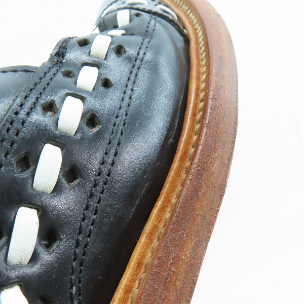 実際に弊社で買取させて頂いたFLAT HEAD/フラットヘッド RJB L103 FLAT LOW/フラットロー レザーシューズ/8.5の画像 8枚目