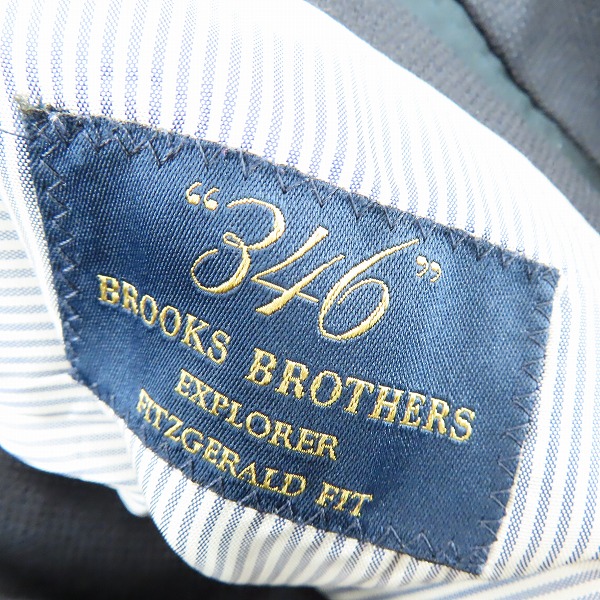 実際に弊社で買取させて頂いたBROOKS BROTHERS/ブルックスブラザーズ 346 2B テーラードジャケット/40の画像 2枚目