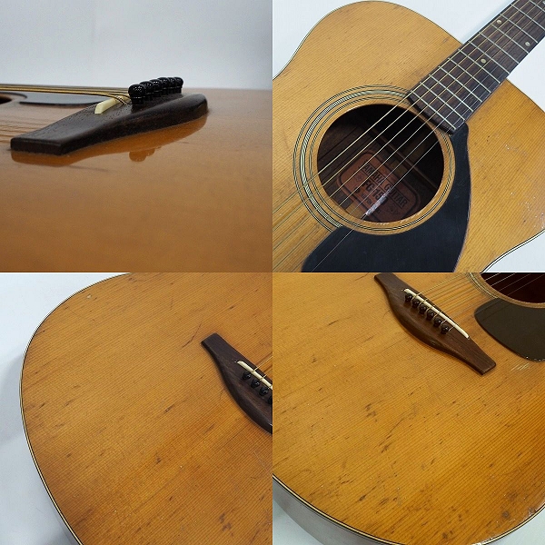 実際に弊社で買取させて頂いた★【難有り】YAMAHA/ヤマハ FG-150 赤ラベル アコースティックギター/アコギ チップボードケース付の画像 5枚目